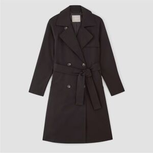 Everlane Black Trench Coat